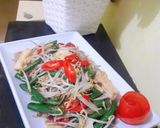 Foto langkah ke 6 dari resep Tumis taoge kacang panjang #ResepPertamaku#.