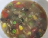 A picture of step 5 of Vegetable Soup.