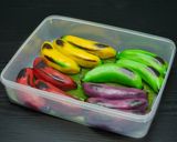 Foto langkah ke 4 dari resep PISANG IJO WARNA-WARNI LEBIH NIKMAT DENGAN CREAMER.