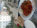 بادمجان گوجه‌فرنگی فوری