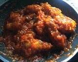 Foto langkah ke 6 dari resep Ayam goreng pedas ala Korea(yangnyeom tongdak).