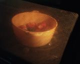 A picture of step 1 of Tomato tambli (tomato raita).