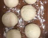 A picture of step 2 of Flat Arabic Bread.