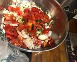 A picture of step 1 of Smoke Herring.