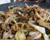A picture of step 15 of Firey chicken.