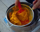 A picture of step 4 of Cream Cheese Filled Sweet Pumpkin Cakes.