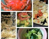 Foto langkah ke 1 dari resep Cacapcay kaldu rajungan.