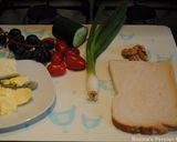 A picture of step 13 of Toasted bread with feta cheese and.......