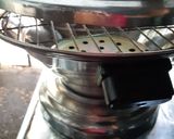 A picture of step 7 of Dhokla chat chatore.