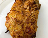 Foto del paso 2 de la receta: Pechuga empanada rellena con bacon y queso airfryer