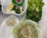 Hình bước làm 1 của món Bê thui nhúng dấm