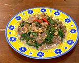 Hình bước làm 5 của món Bê Thui (Bò Tơ) Xào Lá Cách