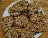 Banános zabpelyhes keksz recept fázis 5 fotója