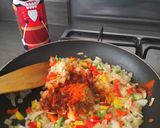 A picture of step 4 of Shakshuka.
