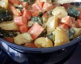Une image de l'étape 4 de °Curry de légumes au lait de coco°.