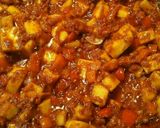 A picture of step 4 of Shrimp, Sweet Potato, Chorizo Hash.