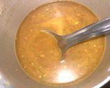 A picture of step 3 of Manchow veg soup.