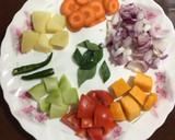 A picture of step 5 of Idli Sambar.