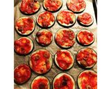 Foto del paso 3 de la receta Mini pizzas en base de berenjena 🍆