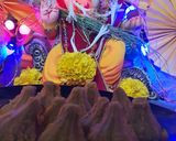 A picture of step 7 of Mawa kesar Modak.