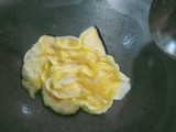 Bayam kuah telur