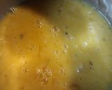 A picture of step 1 of Ham and Eggs with Capers.
