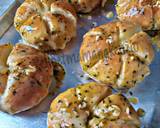 Korean Garlic Cheese Bread langkah memasak 4 foto