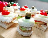 A picture of step 8 of One bite sandwiches.