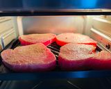 A picture of step 3 of Air Fryer Tuna Steak.