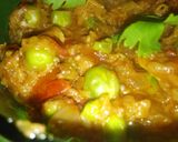 A picture of step 7 of Baingan ka bharta.