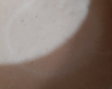 A picture of step 2 of Dates and chiku shake (no sugar).