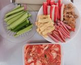 Hình bước làm 2 của món Cơm cuộn