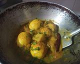A picture of step 4 of Anda Masala.