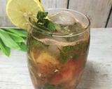A picture of step 4 of Watermelon Mocktail.