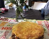 Foto del paso 5 de la receta: Tortilla GLORIOSA para cuando no tenés muchas cosas en la heladera