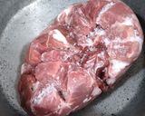 A picture of step 1 of Shami kabab.