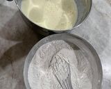 A picture of step 1 of Buttermilk Pancakes.