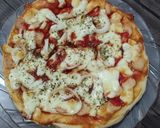 Foto langkah ke 7 dari resep Pizza Ekonomis anti gagal.