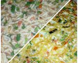 Foto langkah ke 3 dari resep Omelet Mie(Martabak Mie)🍕.