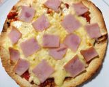 Foto del paso 7 de la receta: ¿Qué? ¿Pizza al sartén con tortilla bimbo? 😱