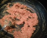 A picture of step 3 of Carrot laddu.