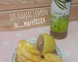 Foto langkah ke 1 dari resep Jus Nanas Lemon.