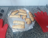Foto del paso 12 de la receta: PAN SIN HUEVO Y SIN LECHE (opcional salchicha, jamón y queso)
