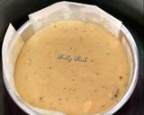 A picture of step 6 of Urad dal jaggery cake baked poda pitha.