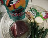 Foto langkah ke 1 dari resep Daging masak cabe ijo.