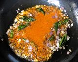 A picture of step 5 of Soya Chunks Ka Salan (Hyderabadi style).