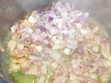 Macarrones con salsa blanca