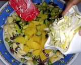 A picture of step 5 of Russian Salad.