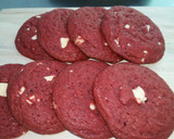 Foto del paso 3 de la receta: Cookies terciopelo, Cookies revelvet, Galletones Rojos