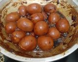 Foto langkah ke 3 dari resep Pindang Telur Coklat Tanpa Teh Tanpa Kulit Bawang.